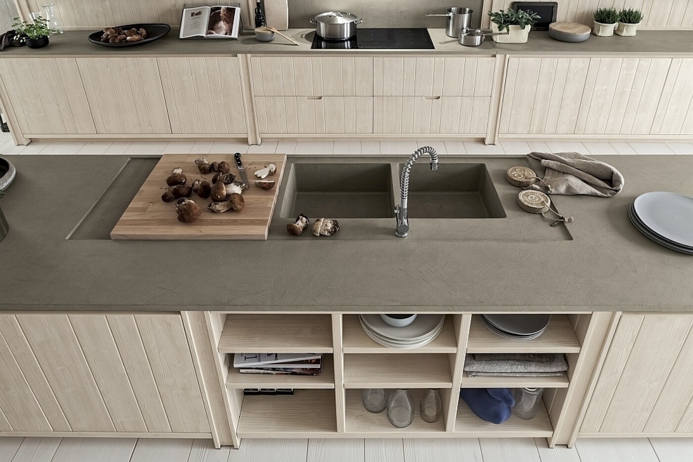 Natürliche Materialien – wo liebt man sie mehr, wenn nicht in der Küche? Natürliche Materialien – wo liebt man sie mehr, wenn nicht in der Küche?