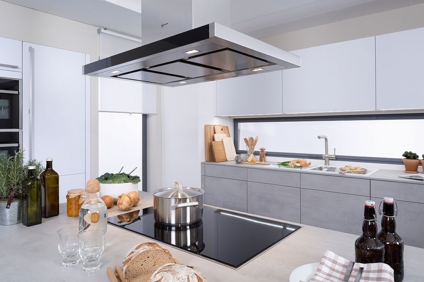 Küchenfronten in Betonoptik Küchenfronten in Betonoptik