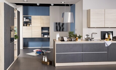 Schicke Schieferfronten in der modernen Einbauküche Schicke Schieferfronten in der modernen Einbauküche